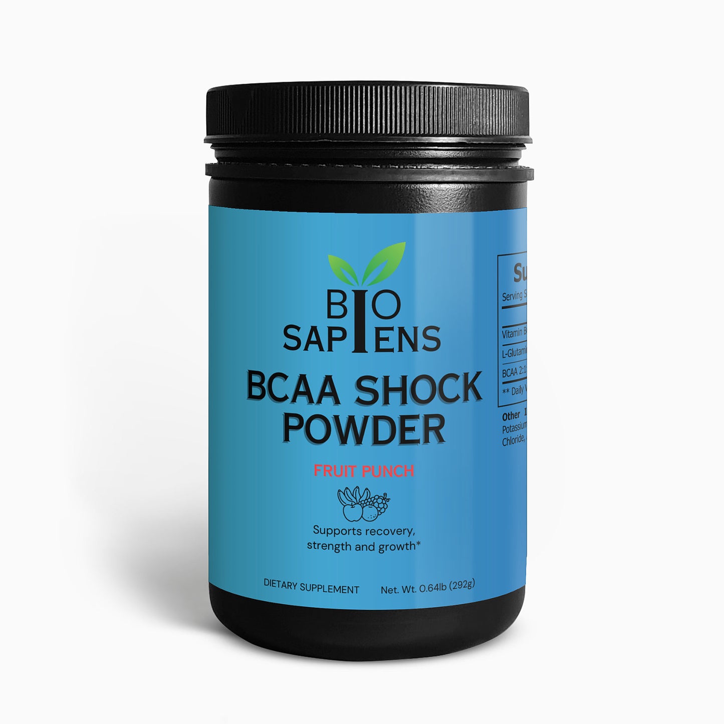 Poudre choc BCAA (Punch aux fruits)