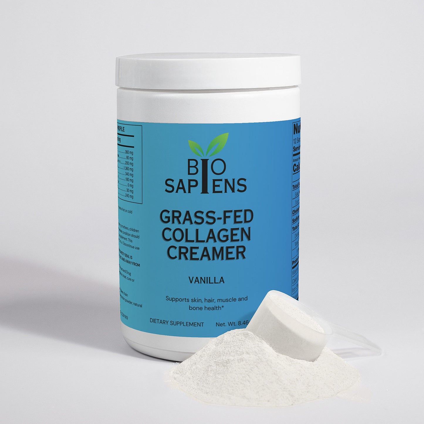 Grass-Fed Collagen Creamer (Vanilla)