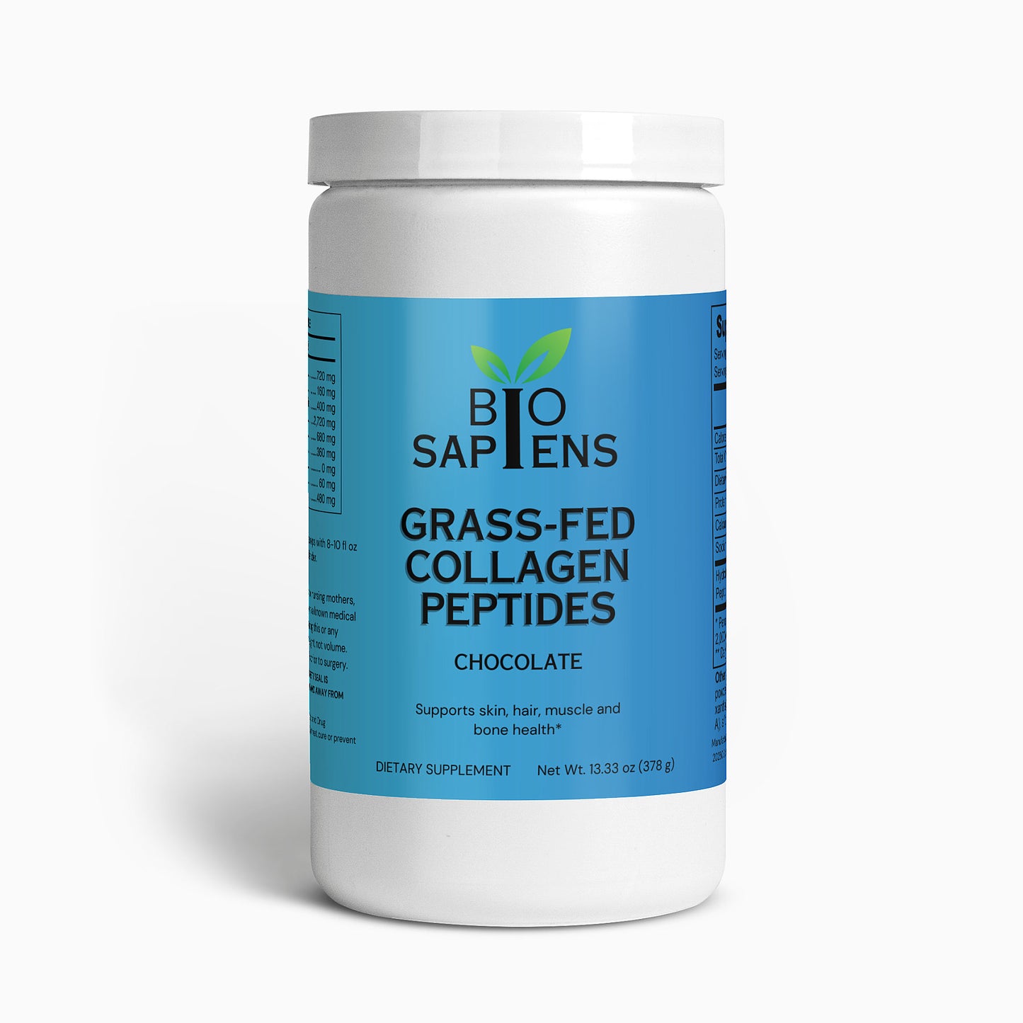 Grass-Fed Collagen Peptides Powder (Chocolate)